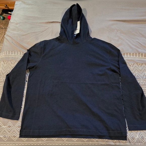 Tyler Boe Solid Navy Pullover Hoodie Size XL - Picture 1 of 8